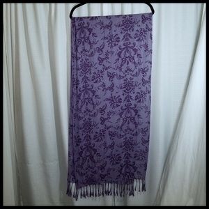 🎁3 for $10 Long Lightweight Purple Scarf